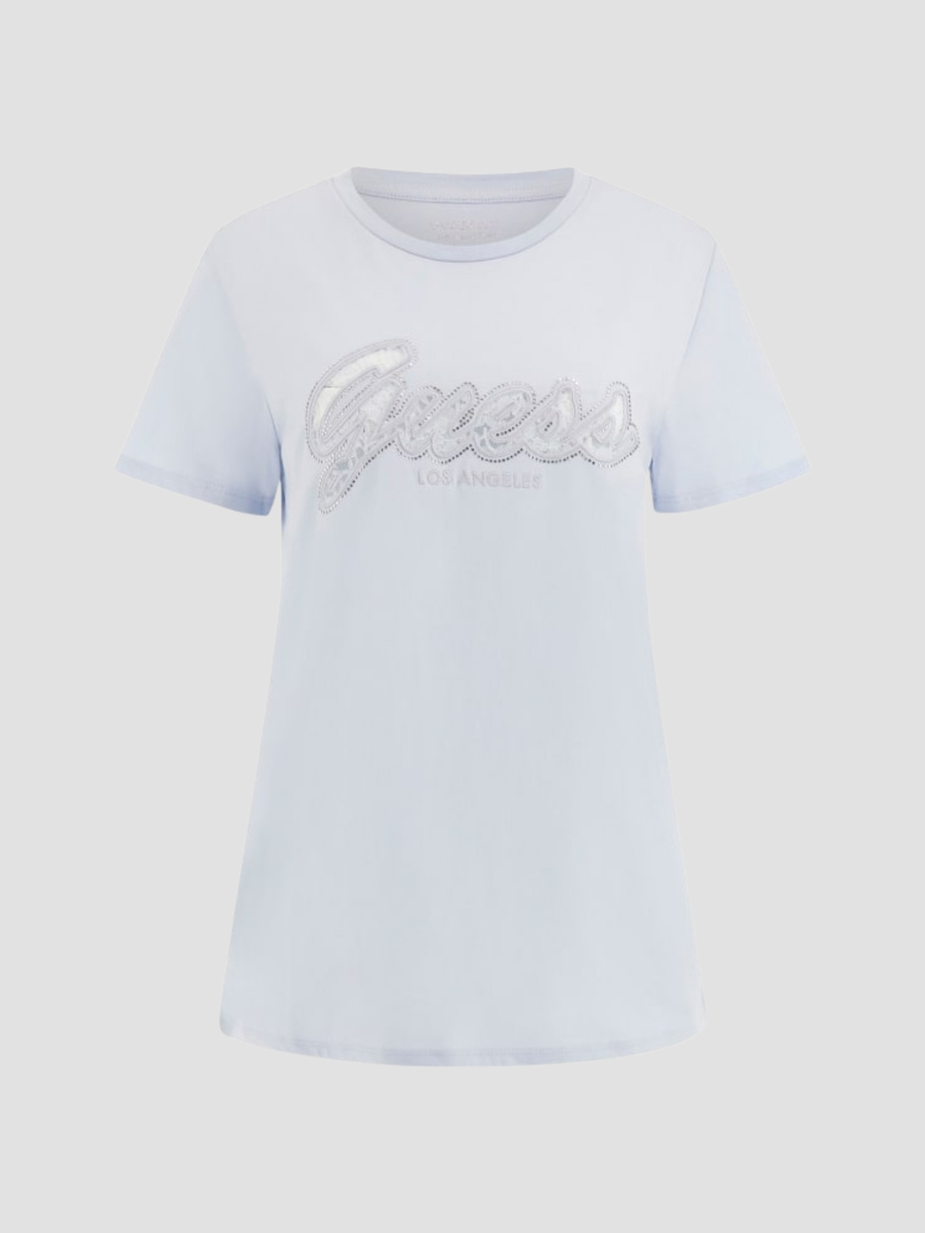 Женская белая футболка модель W5RI08.K9RM1;G011 Фото