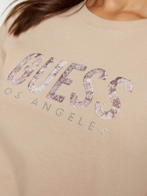 Женская бежевая футболка модель W5RI19.I3Z14;A90F Фото