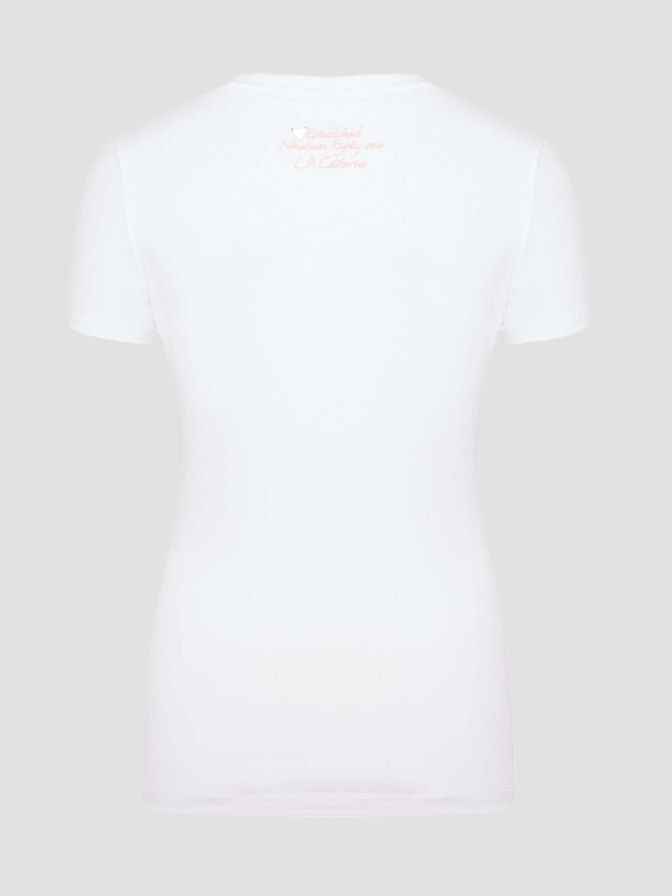 Жіноча біла футболка модель W5RI22.J1314;G011 Фото