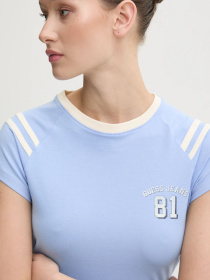 Футболка Guess Jeans модель W5RI53.J1314;G7CP Футболка Guess Jeans модель W5RI53.J1314;G7CP Фото