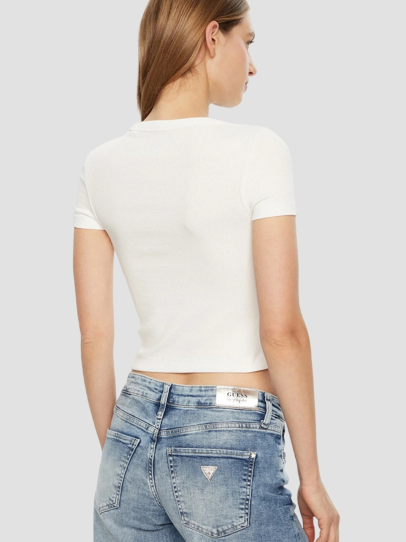 Жіноча біла футболка модель W5RI68.KA0H1;G011 Фото