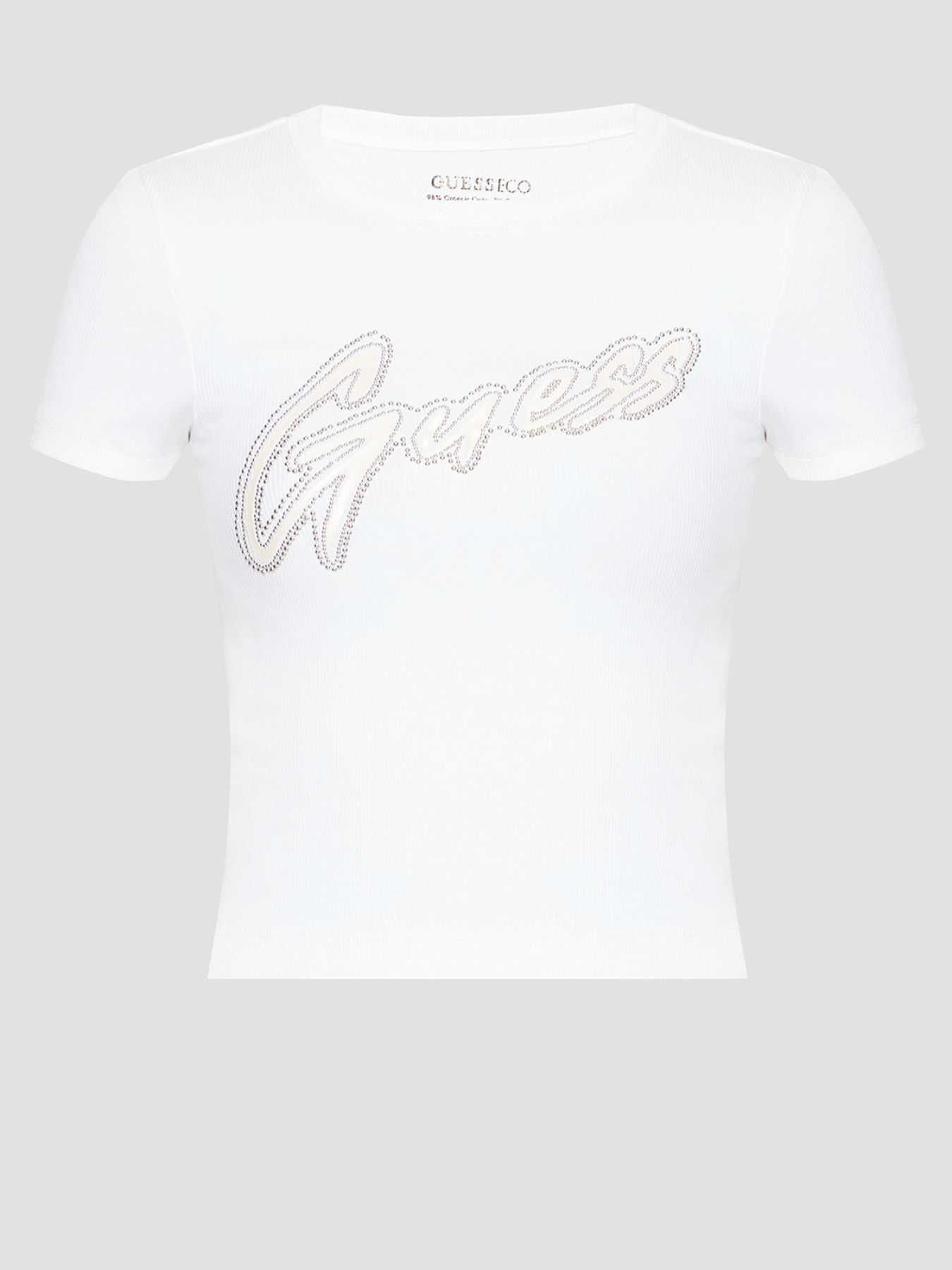 Жіноча біла футболка модель W5RI68.KA0H1;G011 Фото