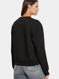 Женский черный свитшот модель W5RQ09.K8802;JBLK Женский черный свитшот модель W5RQ09.K8802;JBLK Фото
