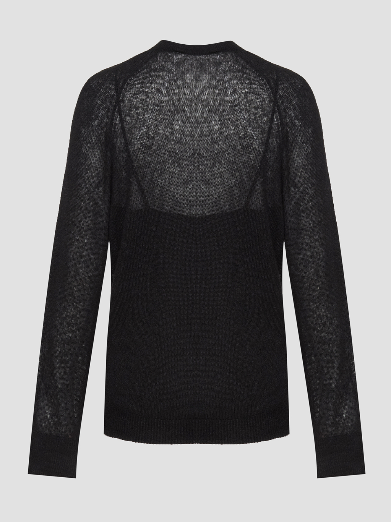 Женский черный шерстяной джемпер модель W5RR06.Z3HQ0;JBLK Фото