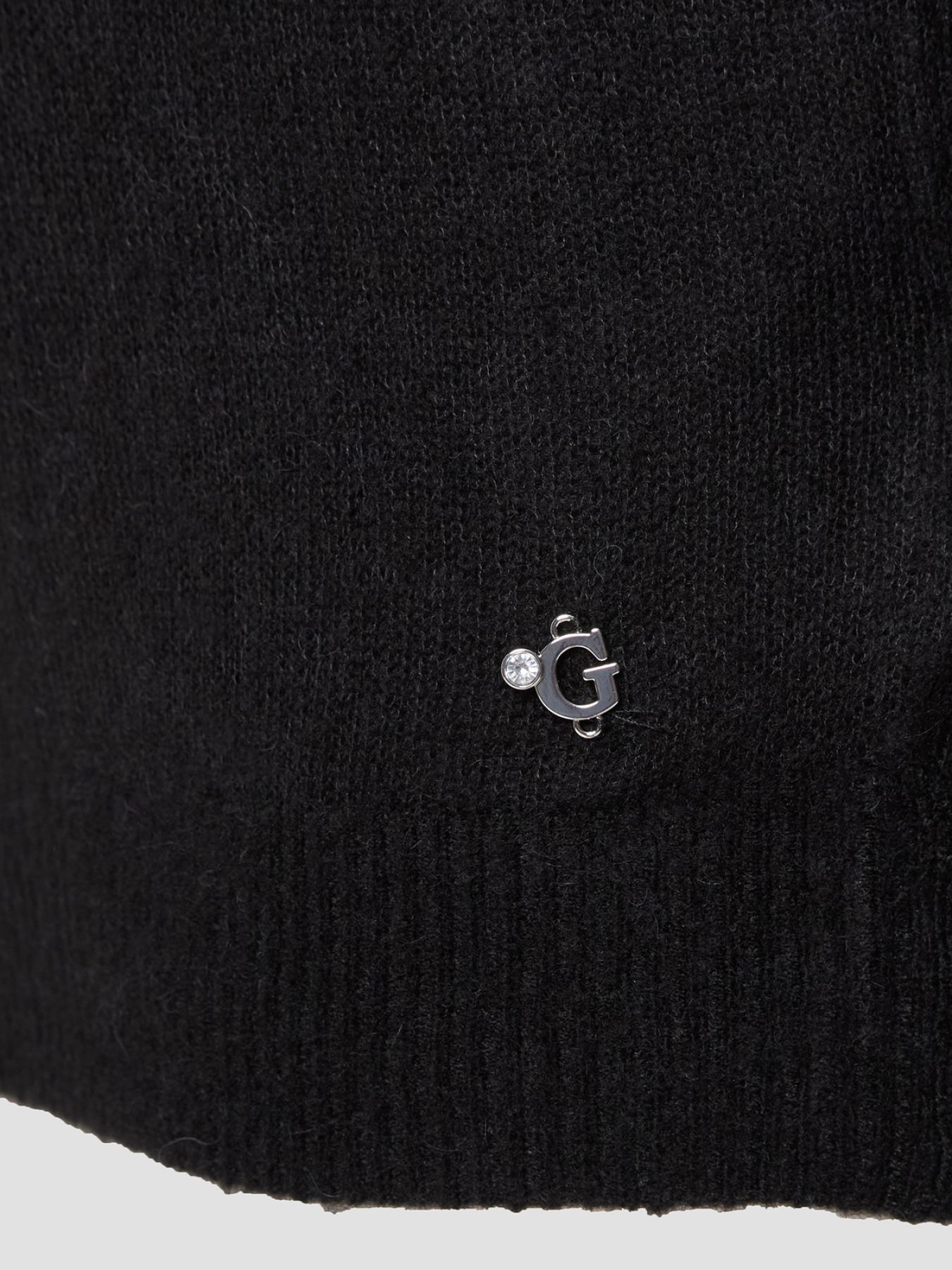 Женский черный шерстяной джемпер модель W5RR06.Z3HQ0;JBLK Фото