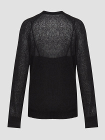 Женский черный шерстяной джемпер модель W5RR06.Z3HQ0;JBLK Фото