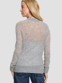 Женский серый шерстяной джемпер модель W5RR06.Z3HQ0;LMGY Фото