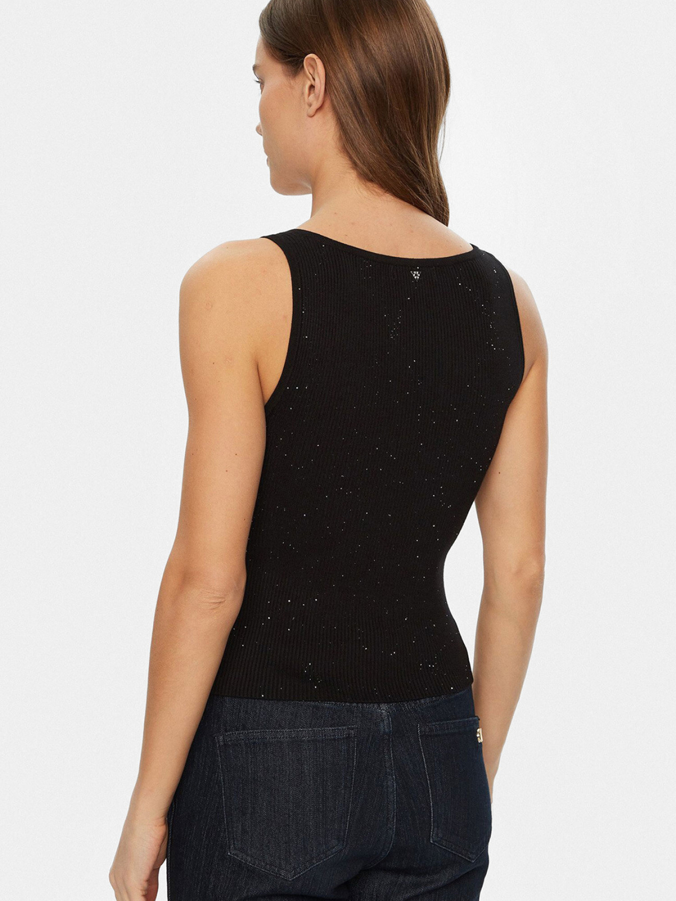 Жіночий чорний топ модель W5RR18.Z34O0;JBLK Жіночий чорний топ модель W5RR18.Z34O0;JBLK Фото
