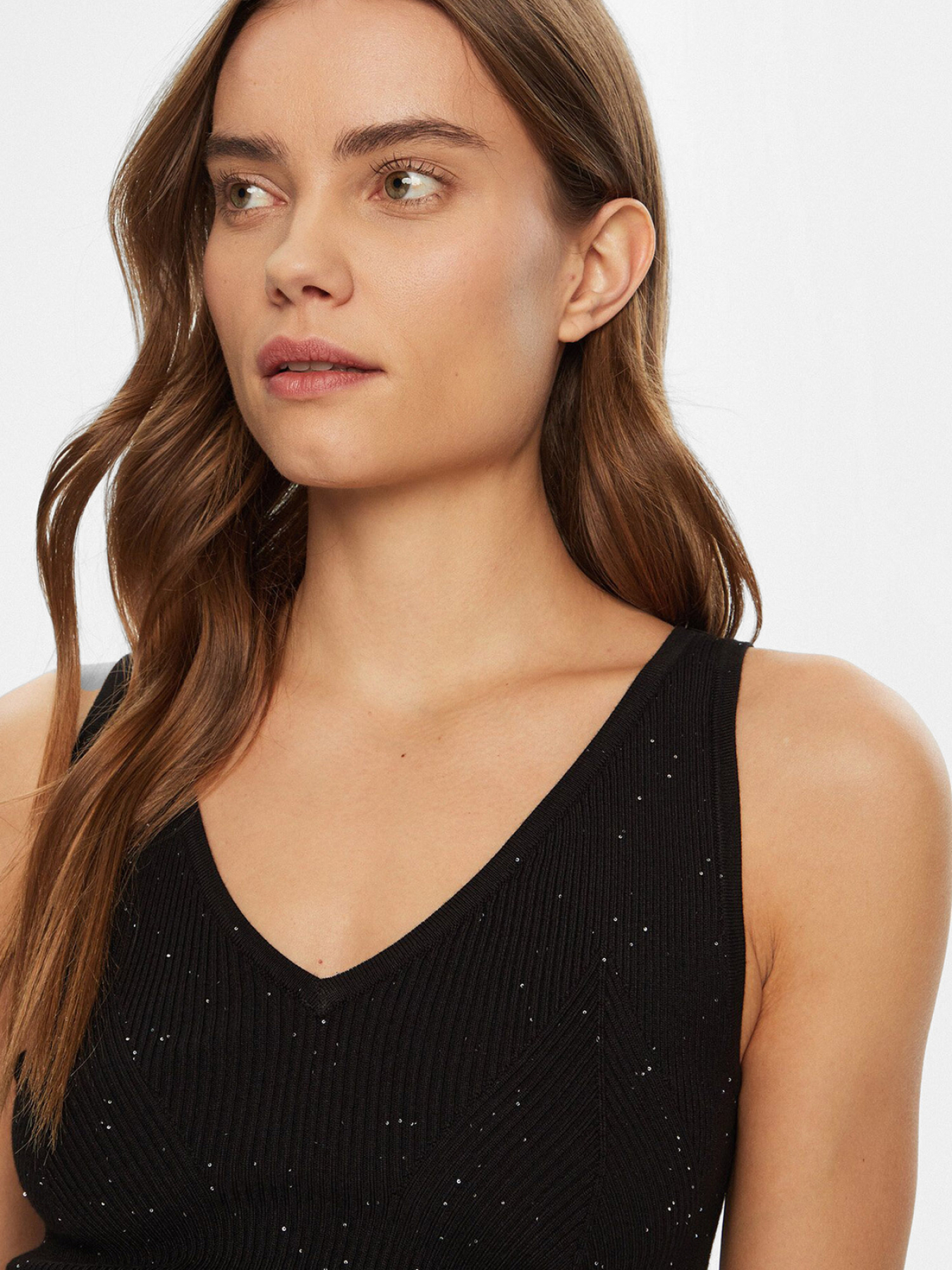 Жіночий чорний топ модель W5RR18.Z34O0;JBLK Жіночий чорний топ модель W5RR18.Z34O0;JBLK Фото