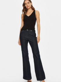 Жіночий чорний топ модель W5RR18.Z34O0;JBLK Жіночий чорний топ модель W5RR18.Z34O0;JBLK Фото