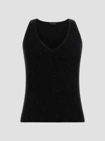 Жіночий чорний топ модель W5RR18.Z34O0;JBLK Жіночий чорний топ модель W5RR18.Z34O0;JBLK Фото