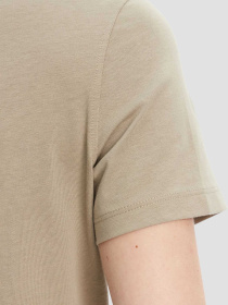 Жіноча бежева футболка модель W5YI40.I3Z14;G8CJ Фото
