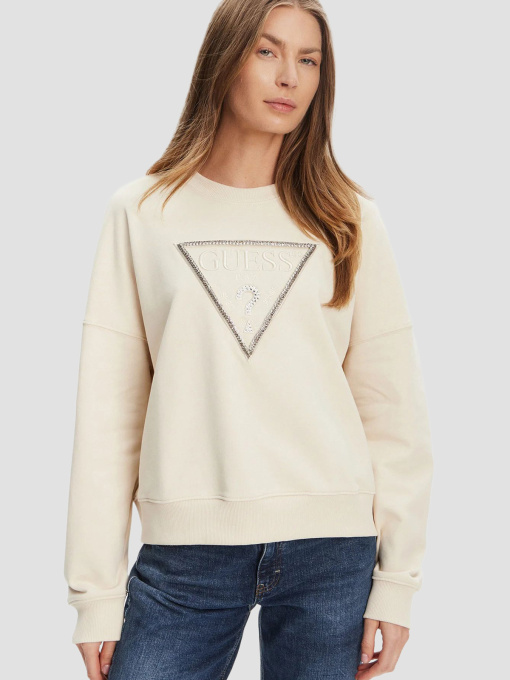 Женский бежевый свитшот модель W5YQ04.KC8I0;G1F7 Фото