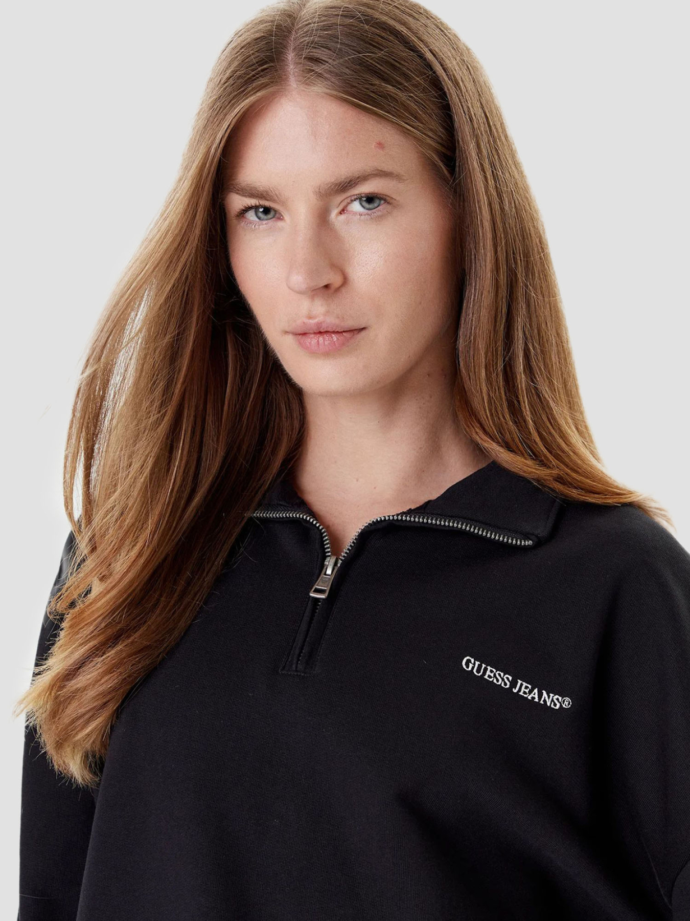 Спортивна кофта Guess Jeans модель W5YQ09.K68I4;JBLK Фото
