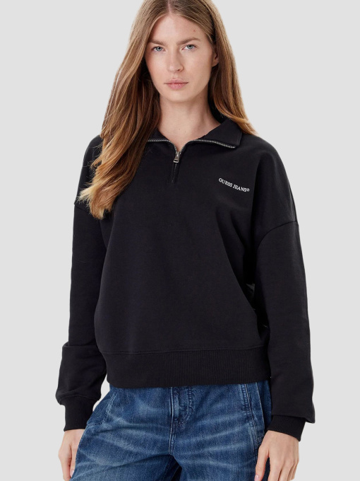 Спортивна кофта Guess Jeans модель W5YQ09.K68I4;JBLK Фото