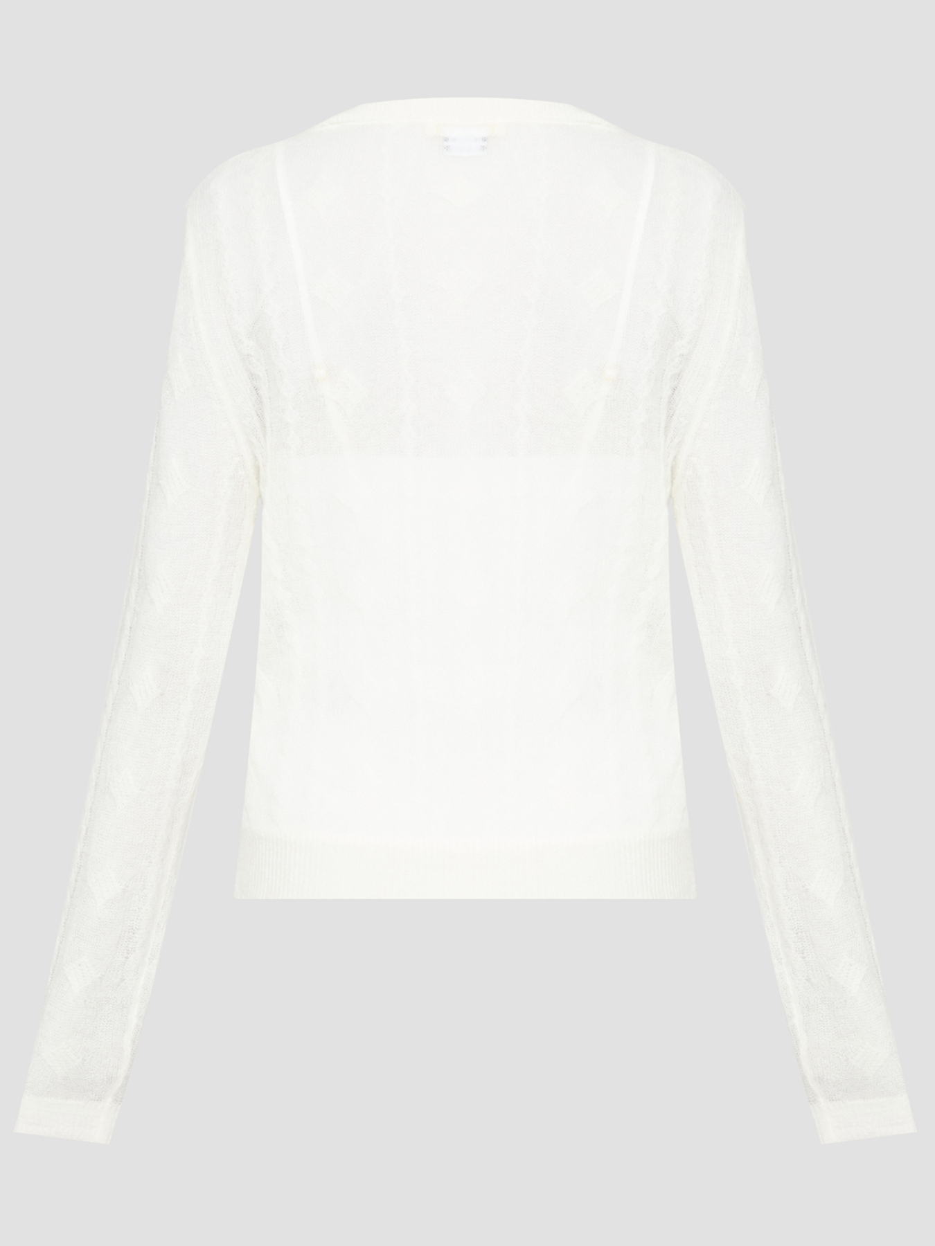 Женский белый шерстяной пуловер модель W5YR00.Z3HQ0;G012 Фото