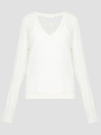 Женский белый шерстяной пуловер модель W5YR00.Z3HQ0;G012 Фото