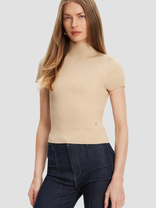 Жіночий бежевий гольф модель W5YR04.Z0040;G1L7 Фото