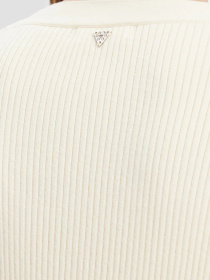 Женский белый кардиган модель W5YR07.Z2ZK2;G012 Фото