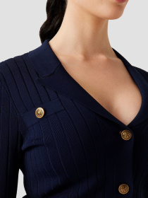 Женский темно-синий кардиган модель W5YR11.Z0130;G7V2 Фото