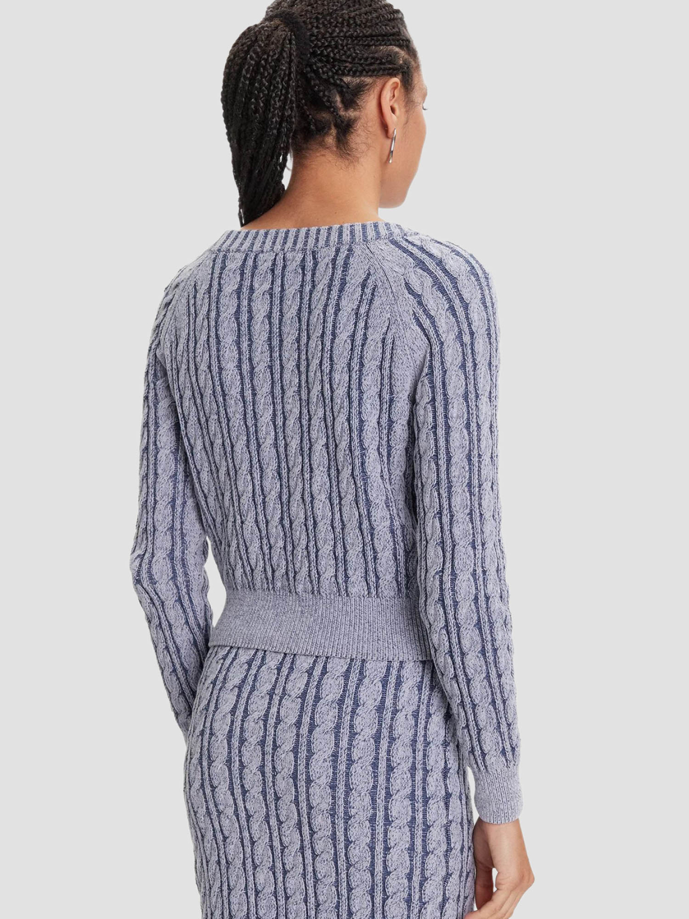 Жіночий блакитний кардиган модель W5YR15.Z3OU0;FBCA Фото