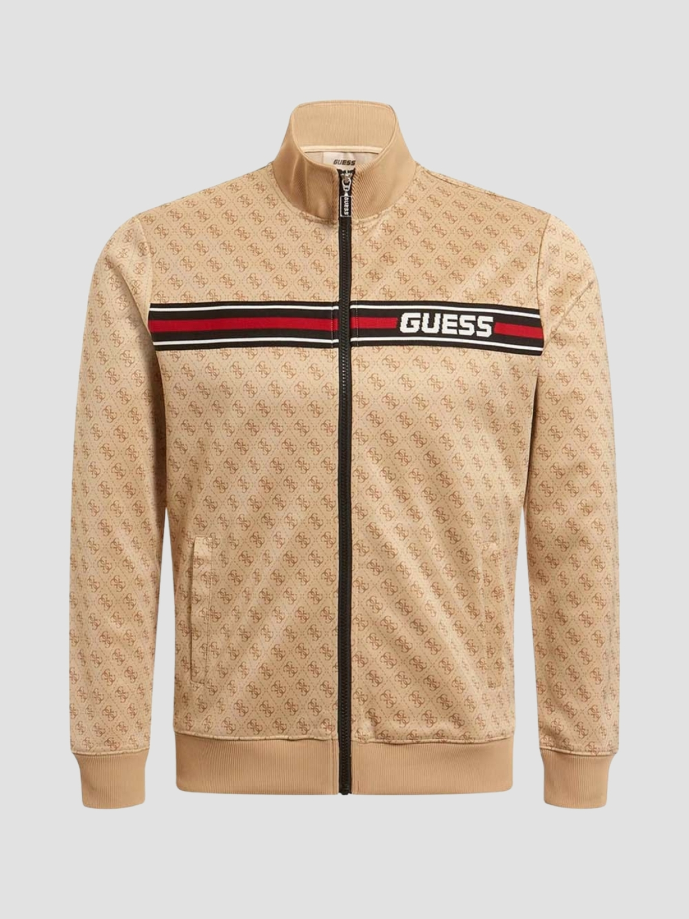 Чоловіча бежева спортивна кофта з візерунком модель Z2BQ06.FL04Q;P13W Фото
