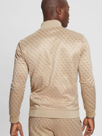 Чоловіча бежева спортивна кофта з візерунком модель Z2BQ06.FL04Q;P13W Фото