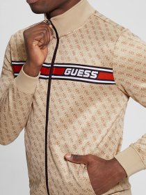 Чоловіча бежева спортивна кофта з візерунком модель Z2BQ06.FL04Q;P13W Фото