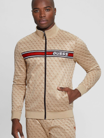 Чоловіча бежева спортивна кофта з візерунком модель Z2BQ06.FL04Q;P13W Фото