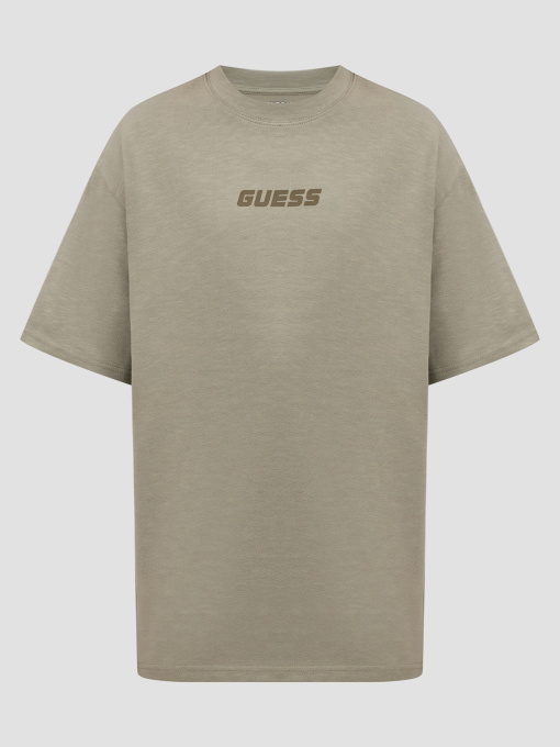 Мужская оливковая футболка модель Z4BI00.KCE21;G855 Фото