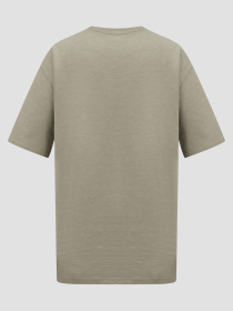 Мужская оливковая футболка модель Z4BI00.KCE21;G855 Фото
