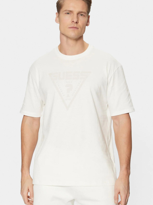 Мужская белая футболка модель Z4BI02.I3Z14;G018 Фото