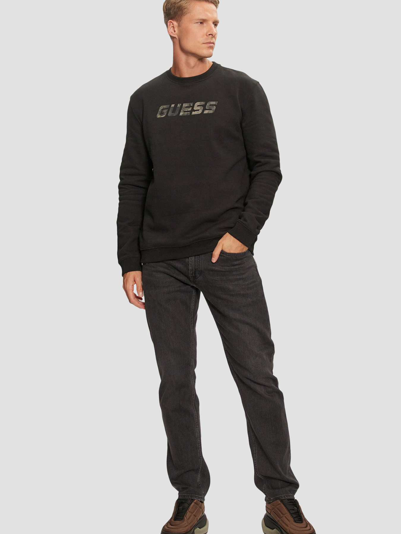 Світшот GUESS модель Z4BQ18.KCEA0;JBLK Фото