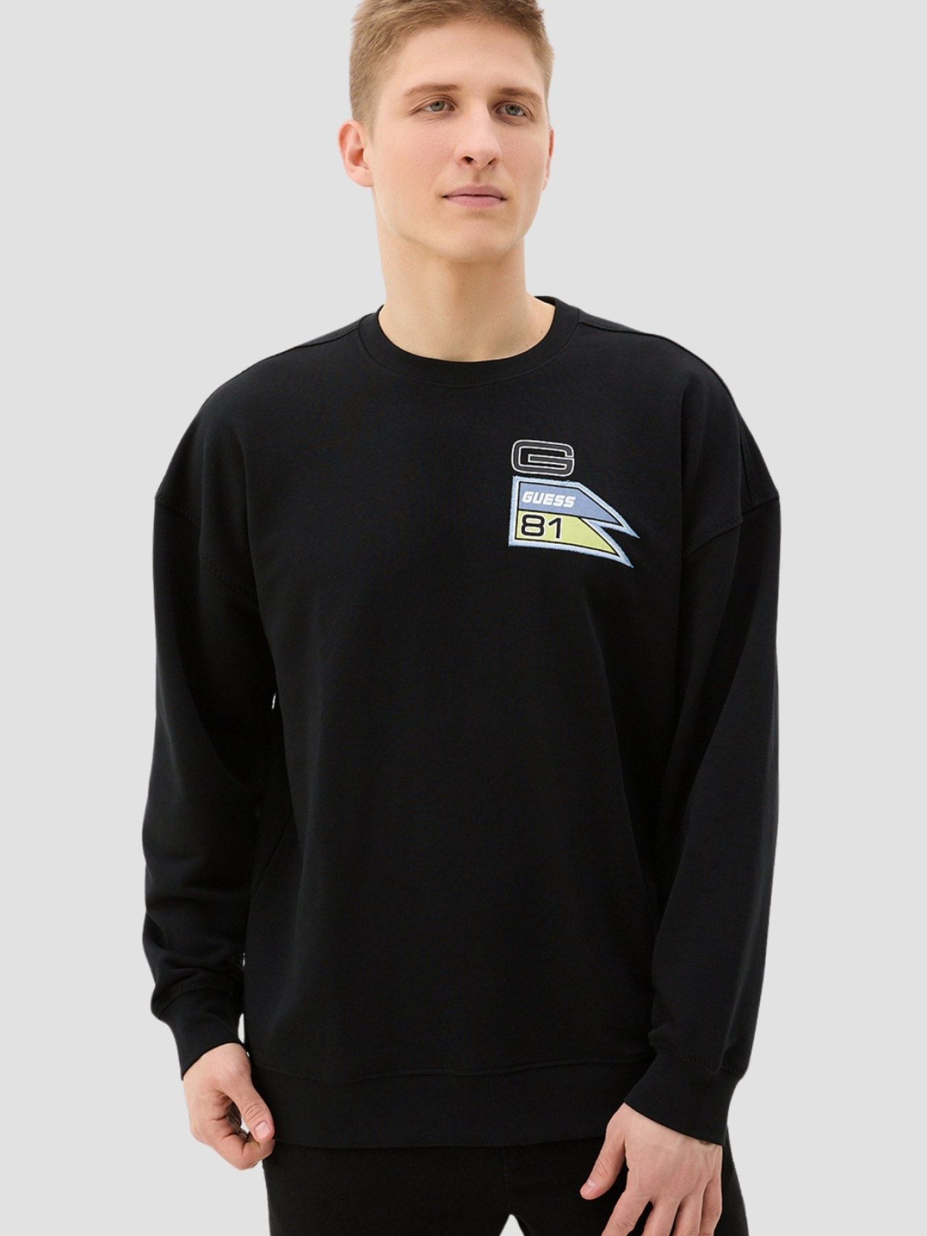 Світшот GUESS модель Z4GQ20.KBK32;JBLK Фото