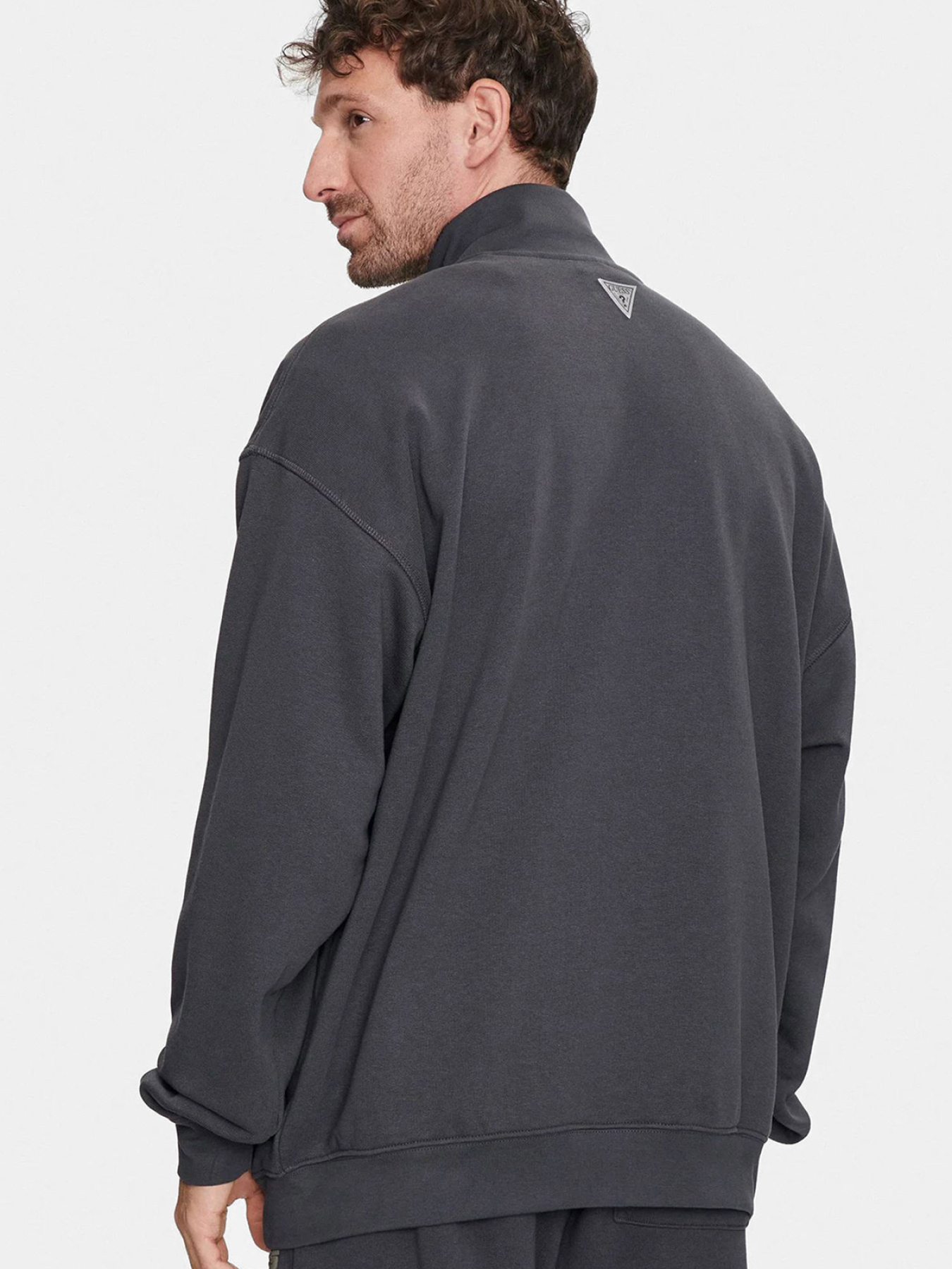Мужская темно-серая спортивная кофта модель Z4YQ01.KAIJ1;A91E Фото
