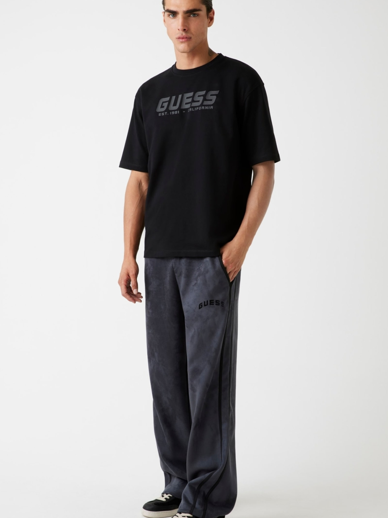 Мужская черная футболка модель Z5BI03.K1871;JBLK Фото