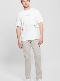 Чоловіча біла футболка модель Z5GI05.I3Z14;G018 Фото