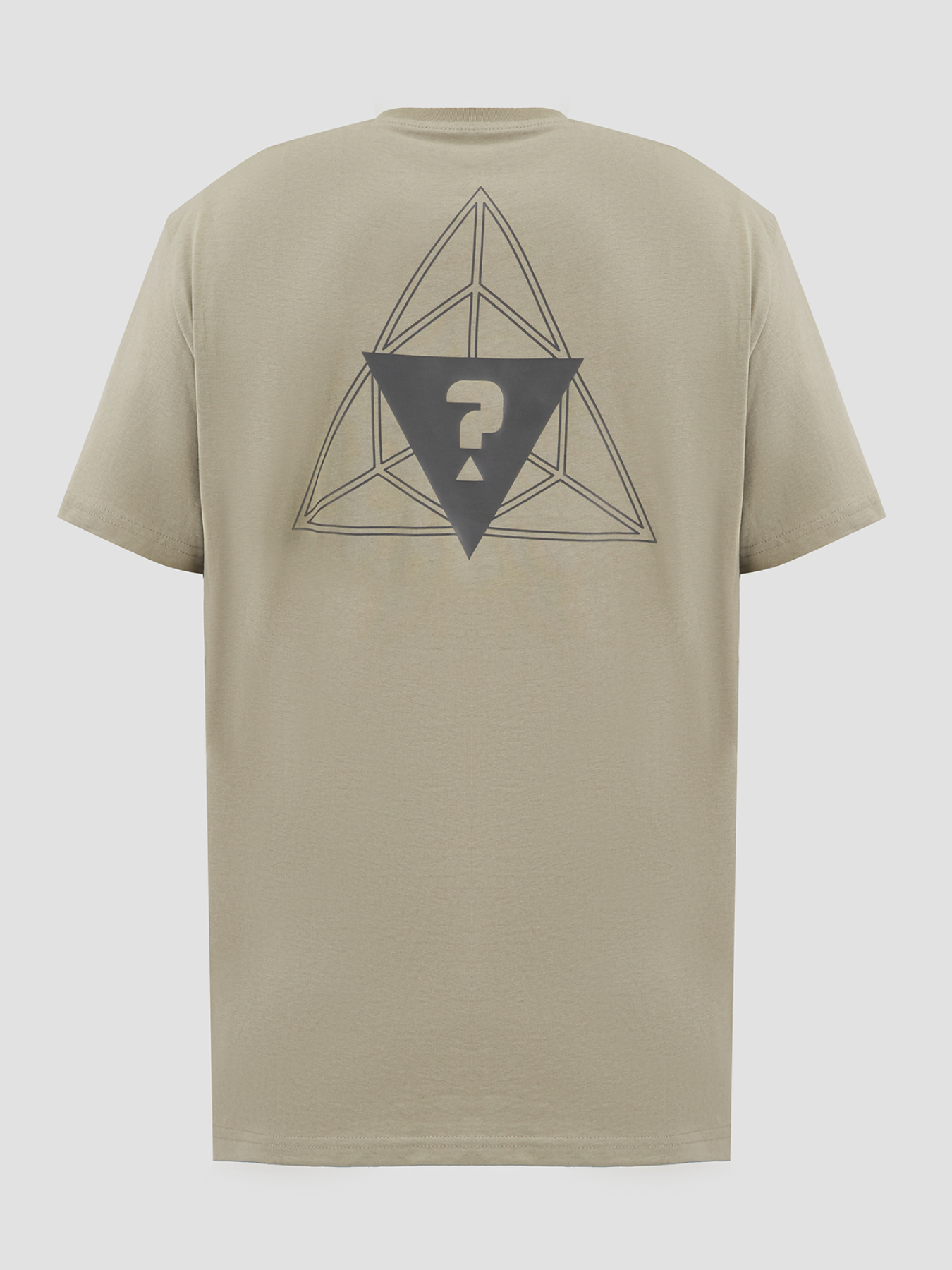 Мужская оливковая футболка модель Z5RI05.I3Z14;G855 Фото