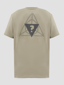 Мужская оливковая футболка модель Z5RI05.I3Z14;G855 Фото