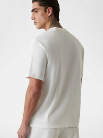 Чоловіча біла футболка модель Z5RI10.I3Z14;G018 Фото