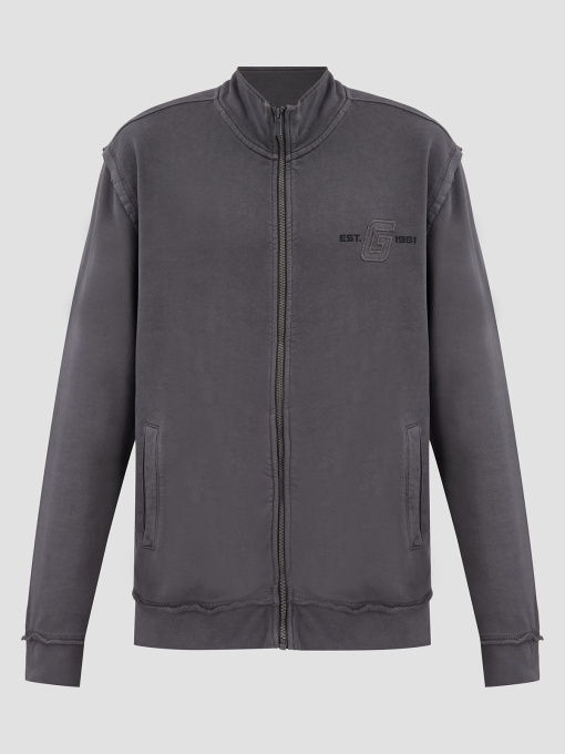 Мужская темно-серая спортивная кофта модель Z5RQ08.KCE90;G9I4 Фото