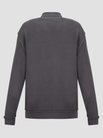 Мужская темно-серая спортивная кофта модель Z5RQ08.KCE90;G9I4 Фото