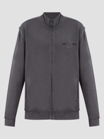 Мужская темно-серая спортивная кофта модель Z5RQ08.KCE90;G9I4 Фото