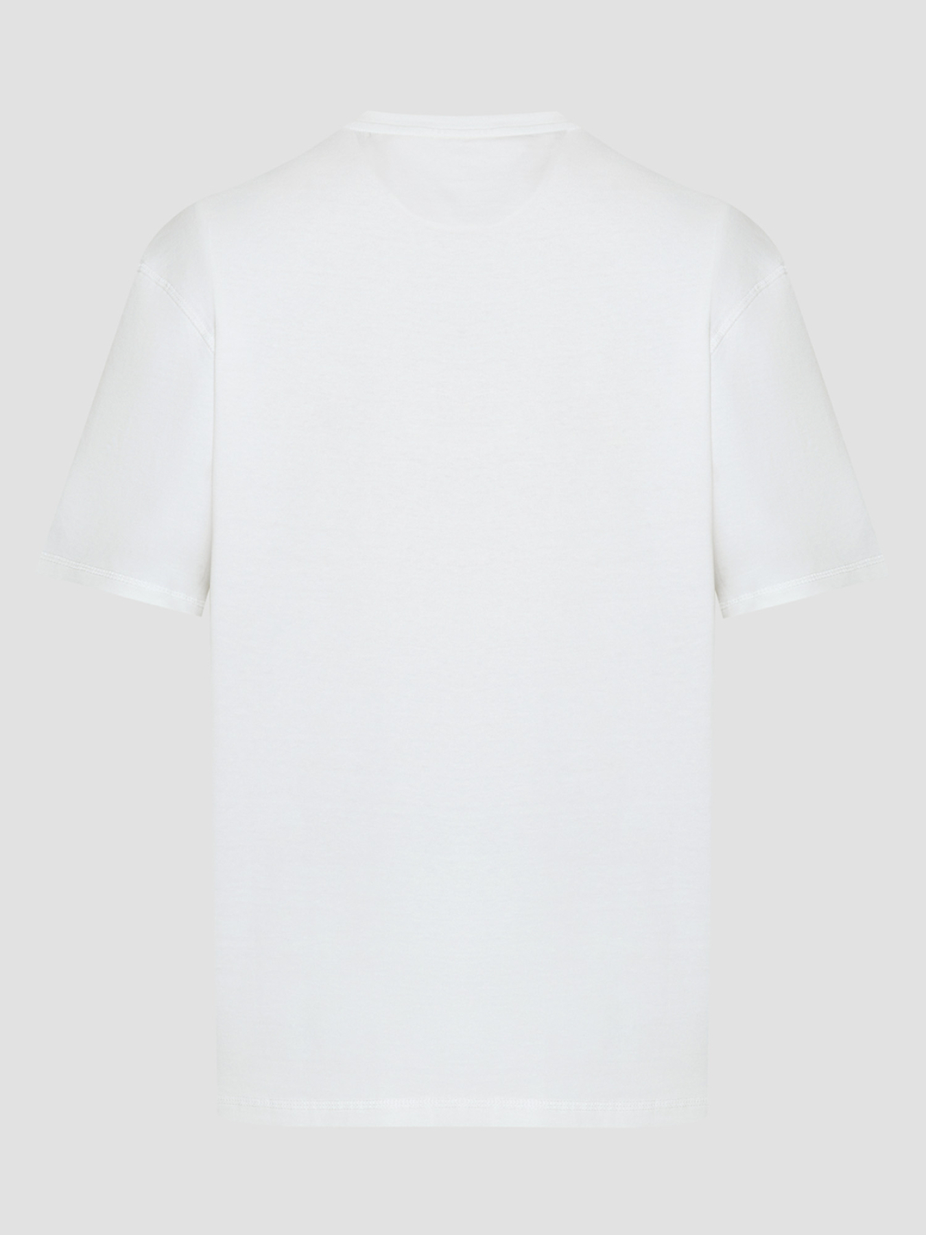 Мужская белая футболка модель Z5YI13.I3Z14;G018 Фото