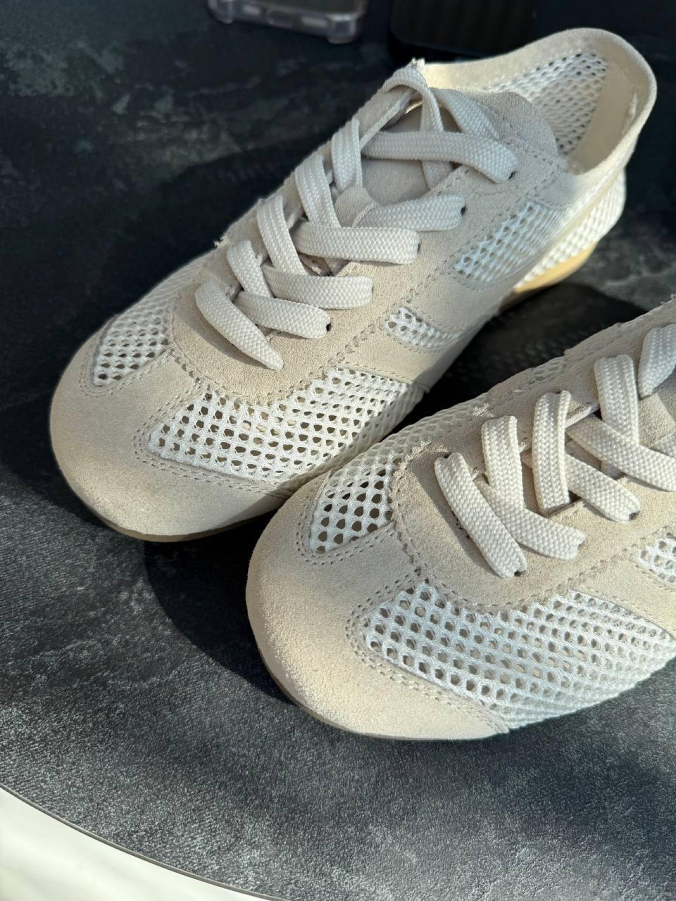 Кеди замшеві з молочною сіточкою Лотос (028/02035) 36 модель P_218472-S36_218472 Фото