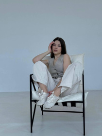 Кеди замшеві з молочною сіточкою Лотос (028/02035) 36 модель P_218472-S36_218472 Фото