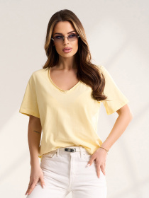 Футболки модель 14494_желтый Фото