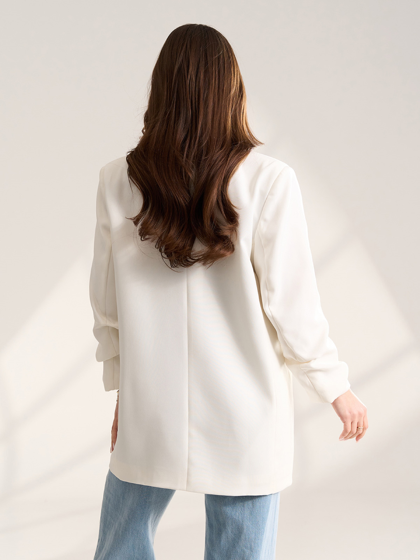 Жакет ISSA Plus модель SA-696_молочный Фото