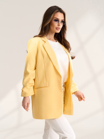 Пиджаки модель SA-696_желтый Фото