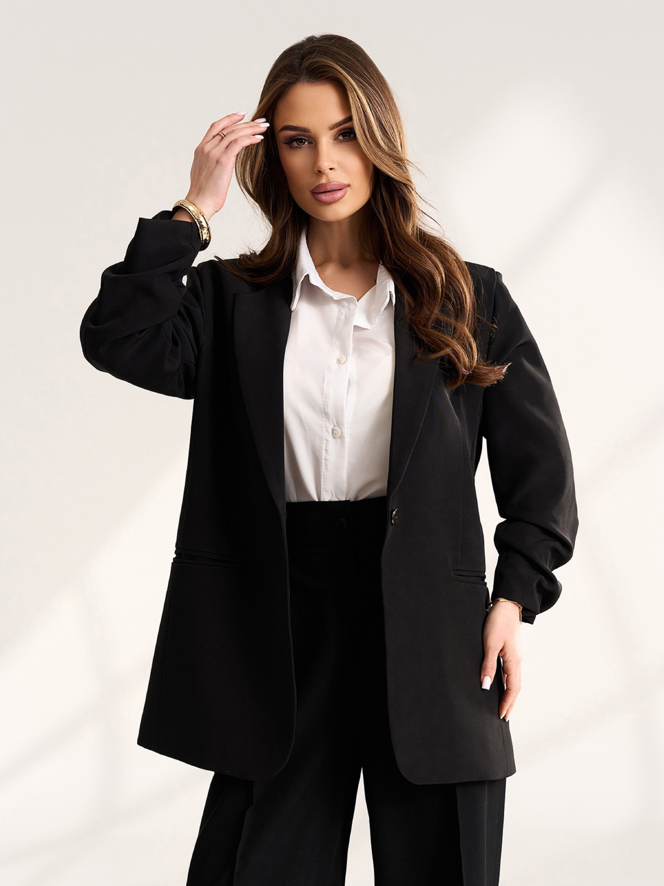 Пиджаки модель SA-696_черный Фото